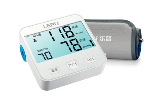 Checkme BP2 Bluetooth Blood Pressure Monitor + EKG Monitor, Wireless Upper  Arm BP Machine with Large Cuff