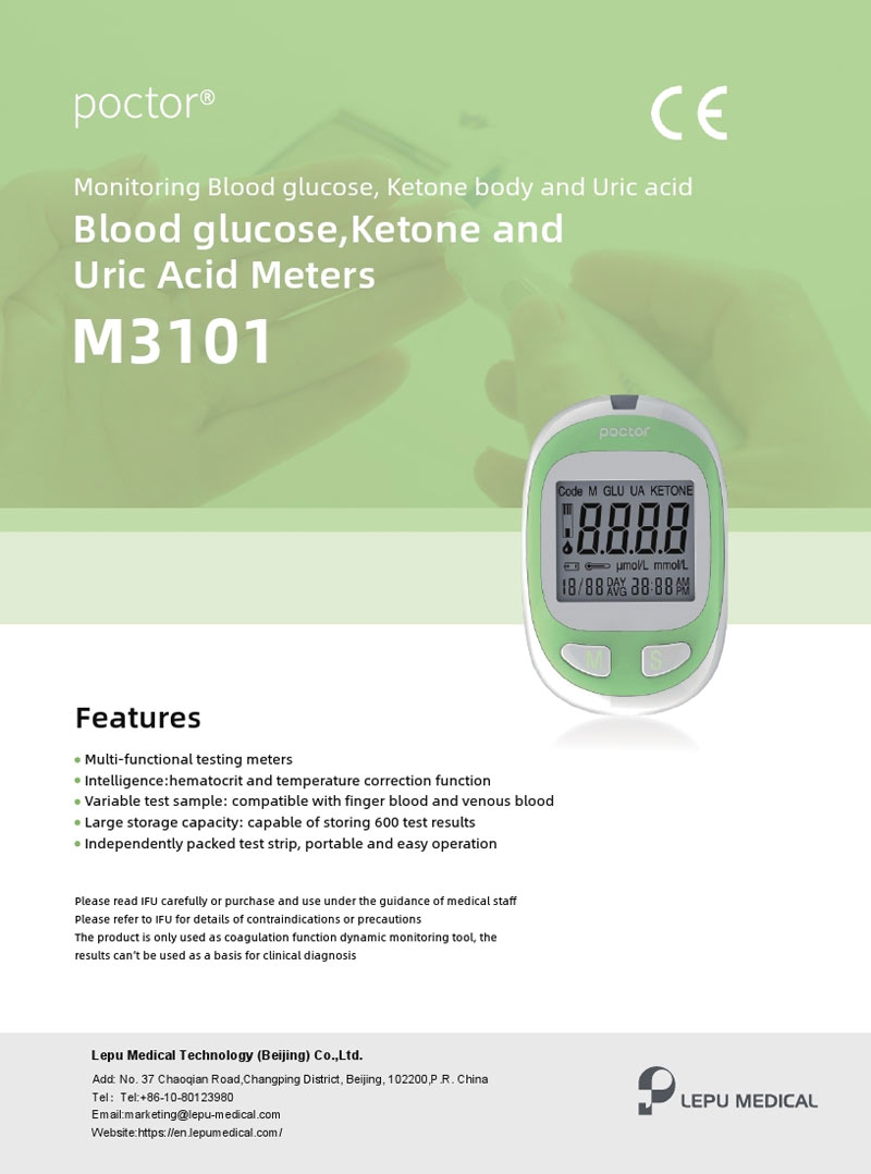 3 in 1 Glucometer