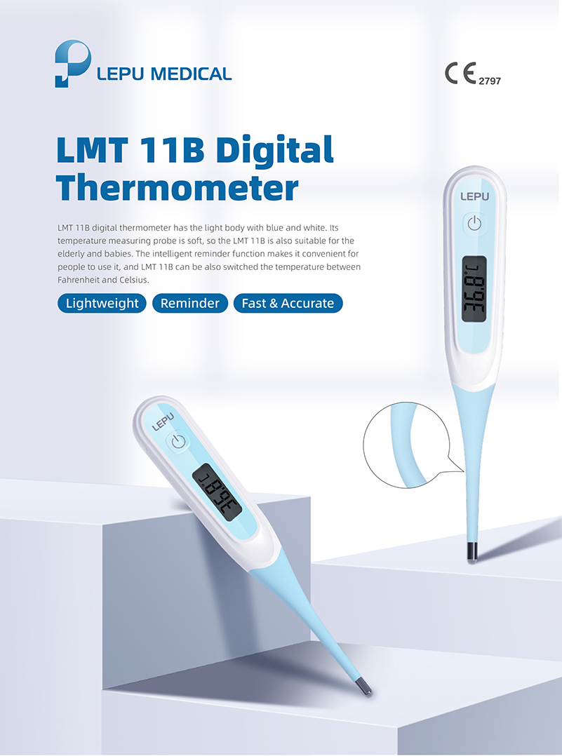 Fast Read Digital Thermometer of Soft Tip - China Thermometer, Digital  Thermometer