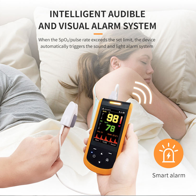 Medical-grade adult and pediatrics handheld pulse oximeter