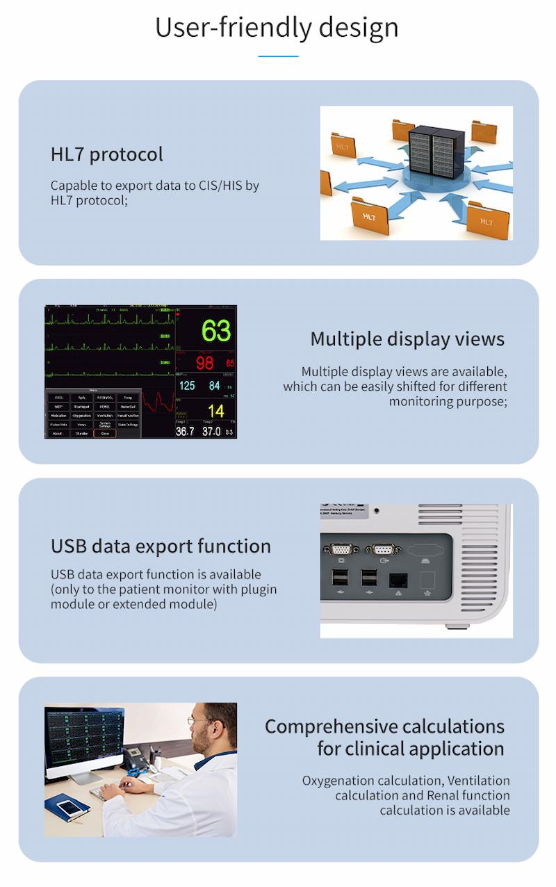 Patient Monitor Touch Screen