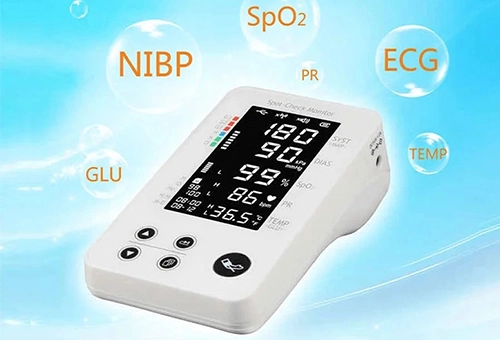 7 Inch Portable Vital Signs Patient Monitor Tracks Multi