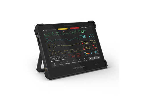 Lepu Medical Grade AIView VS All-in-one Portable Tablet Vital Signs Monitor Patient Monitor Multiparameter Monitor with Touch Screen for Hospital Clinic Ward and Home Use