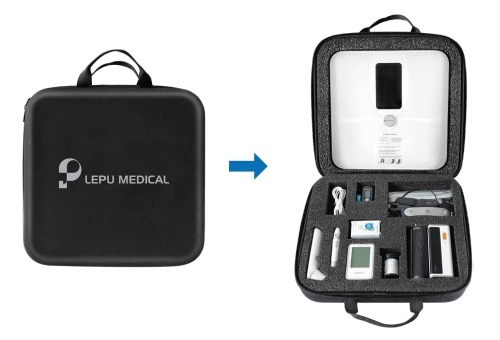 Lepu Medical Telehealth Portable Kit for Telemedicine Solution Remote Patient Monitoring Digital Health